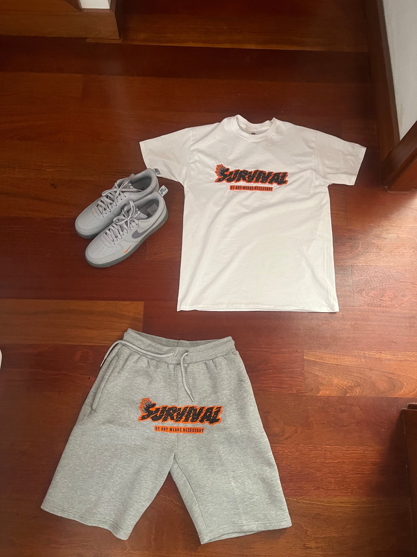 Sunset orange T-shirt