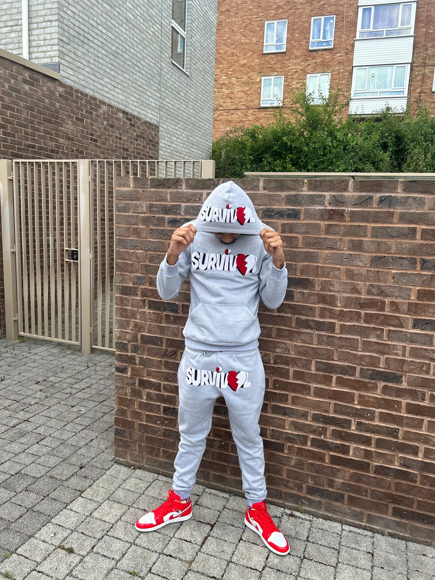 Fierce Love tracksuit (grey)