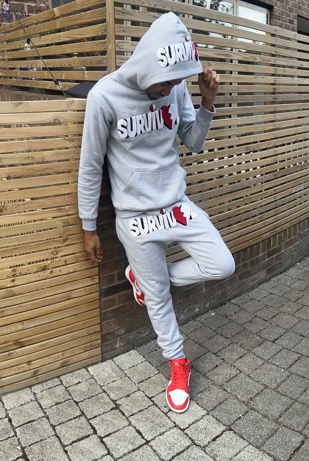 Fierce Love tracksuit (grey)