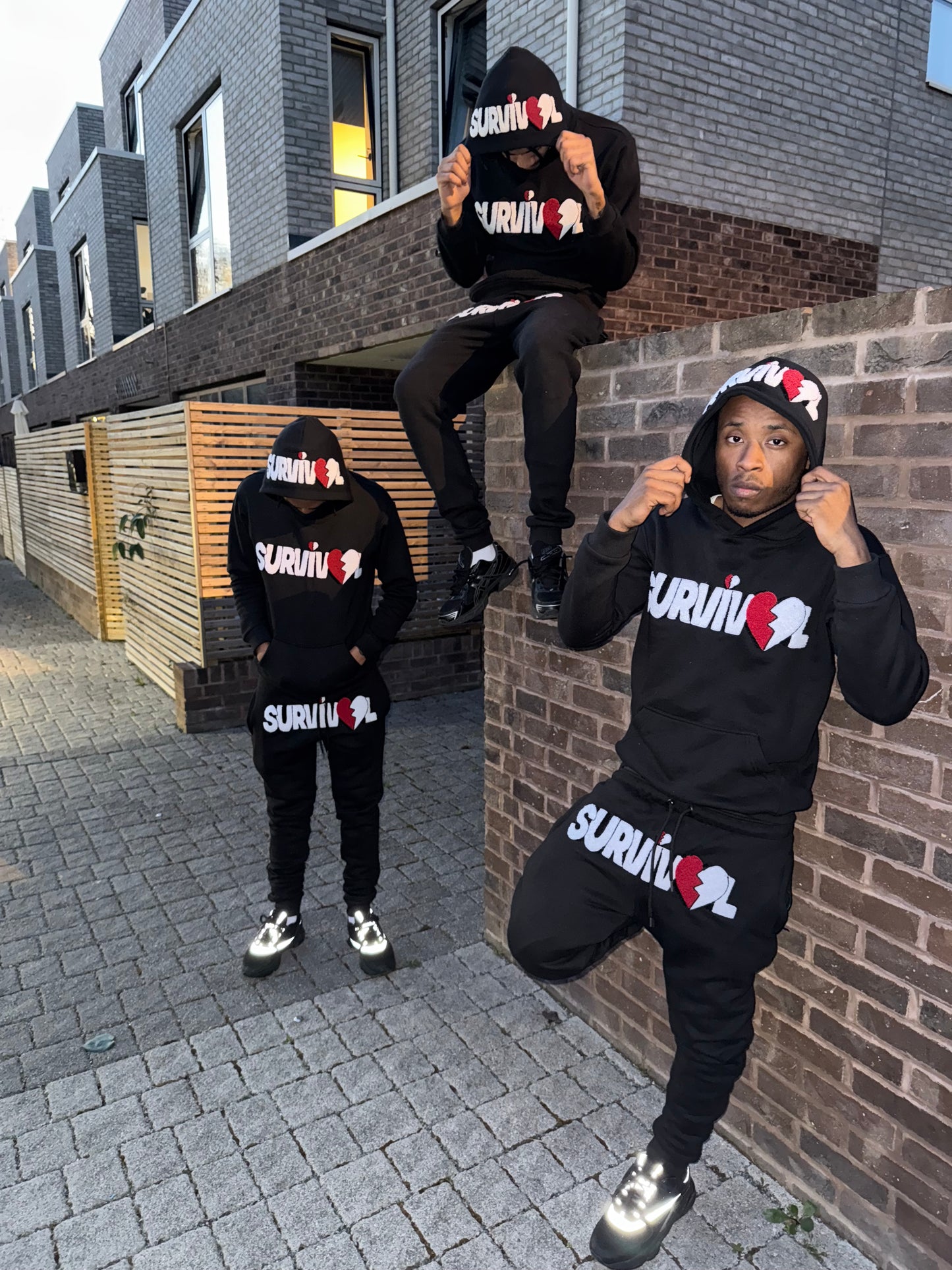 Fierce Love Tracksuit (black)
