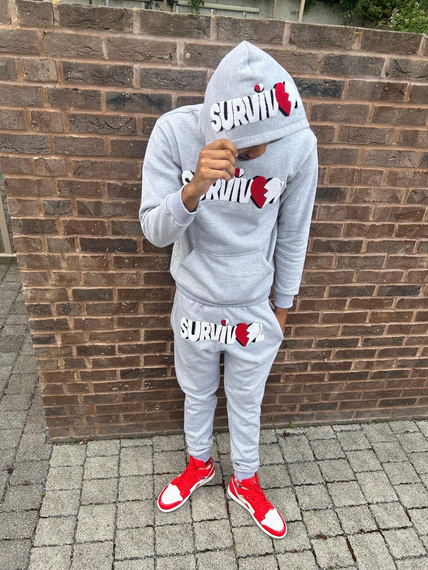 Fierce Love tracksuit (grey)
