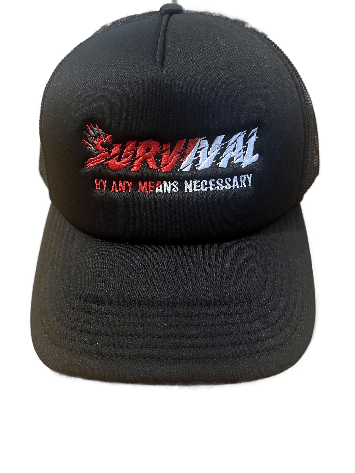 Two tone Hat red/white